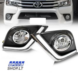 TOYOTA HILUX dienos šviesos žibintai.